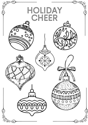 AFGP Coloring Page - Holiday Cheer