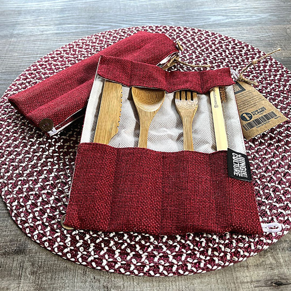 Bamboo Reusable Utensil Set