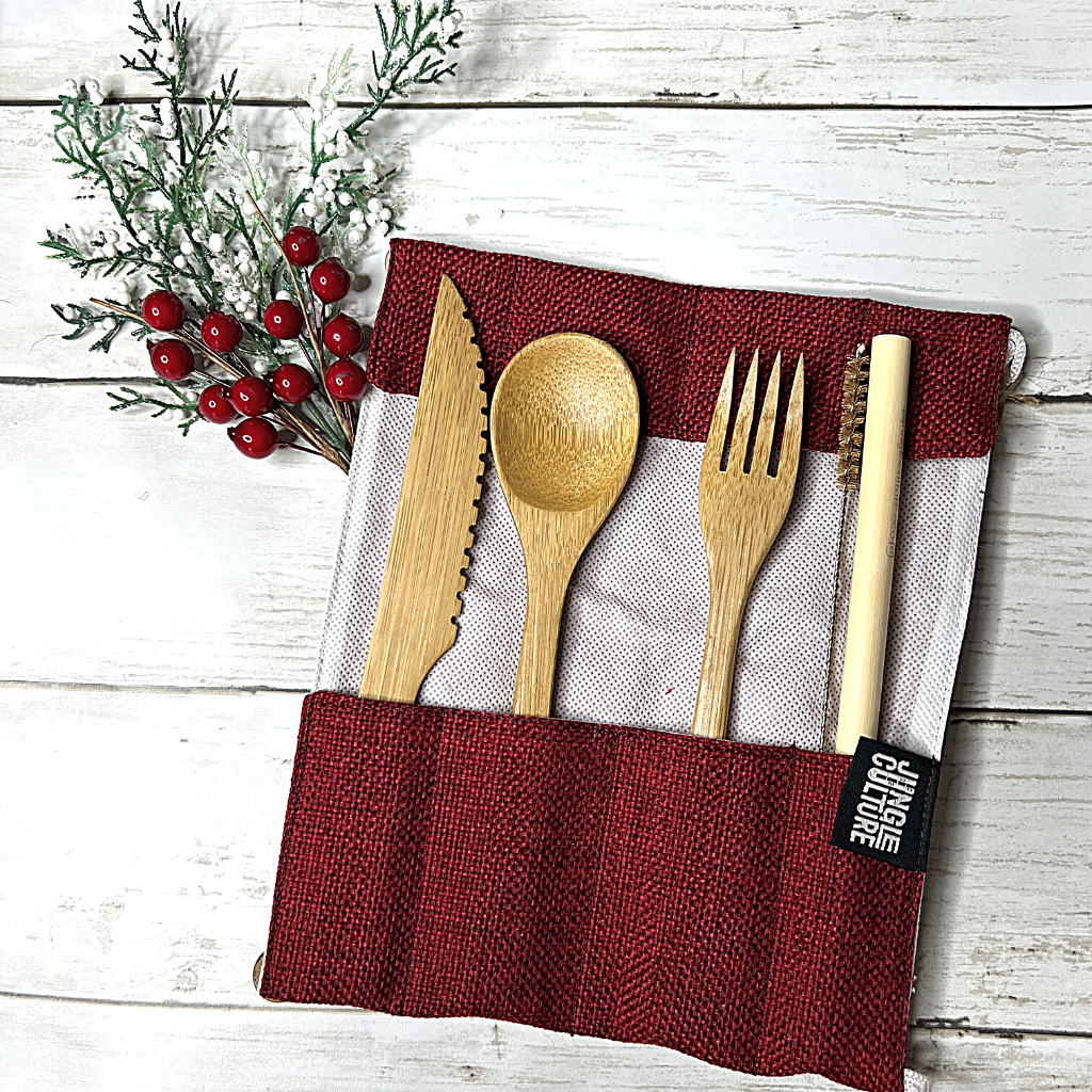 Bamboo Reusable Utensil Set