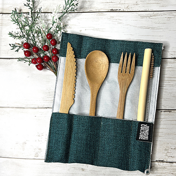 Bamboo Reusable Utensil Set