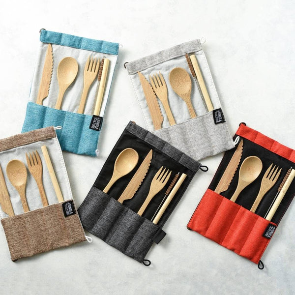 Bamboo Reusable Utensil Set