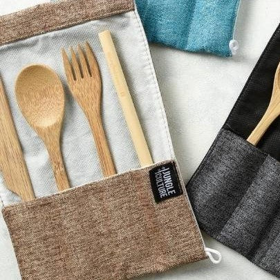 Bamboo Reusable Utensil Set